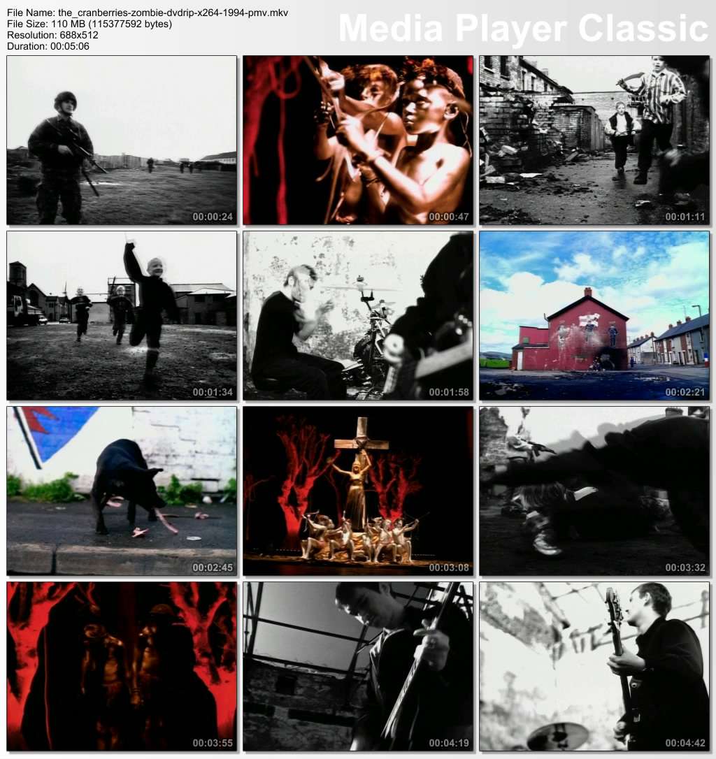 The Cranberries - Zombie DVDRip x264 1994
